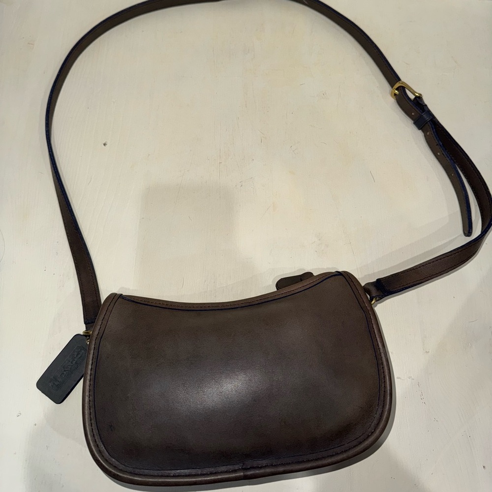 Vintage Coach Bundle- Black Mini Belt Bag 9826 & Wendie 9031 - Picture 10 of 16